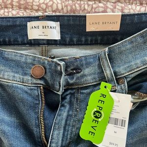 Lane Bryant distressed jeans
